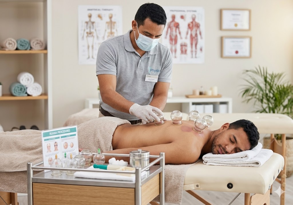 cupping and Hijama therapy