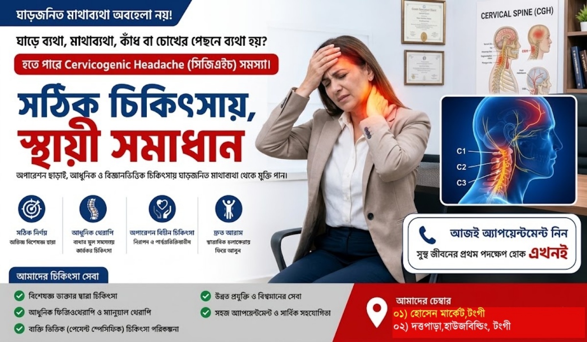 Headache with neck pain
